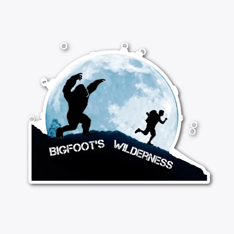 Bigfoot's Wilderness Die Cut Sticker 