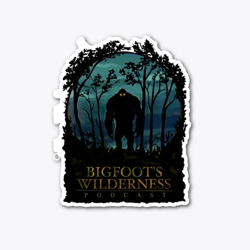 New Bigfoot's Wilderness Die Cut Sticker